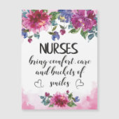 ナース賞状引用文卒業ギフト感謝してい (正面)