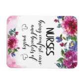 ナース賞状引用文卒業ギフト感謝してい マグネット (横)