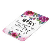 ナース賞状引用文卒業ギフト感謝してい マグネット (左側)