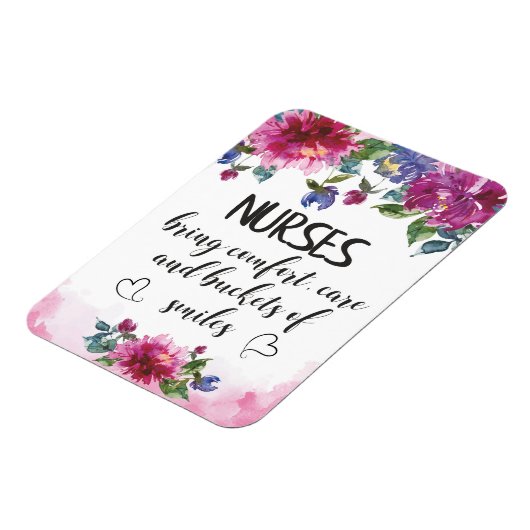 ナース賞状引用文卒業ギフト感謝してい マグネット (左側)