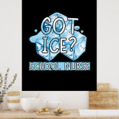 ナース贈与 |アイス得スクールナース ポスター (キッチン)