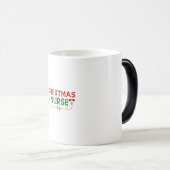ナース贈与 |クリスマスナース モーフィングマグカップ (正面右)
