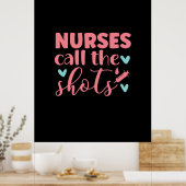 ナース贈与 |ナースの呼び出し ポスター (キッチン)