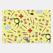 ナース贈与 ラッピングペーパーシート (正面2)