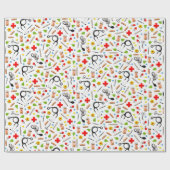 ナース贈与 ラッピングペーパー (フラット)