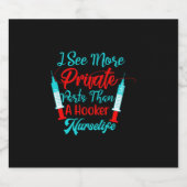 ナース贈与 |他のプライベートパーツを表示 ビールラベル (シングルラベル)