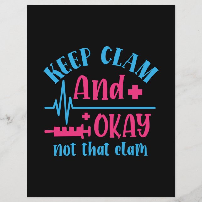 ナース贈与 保| Calm And Ok Not That Clam (正面)