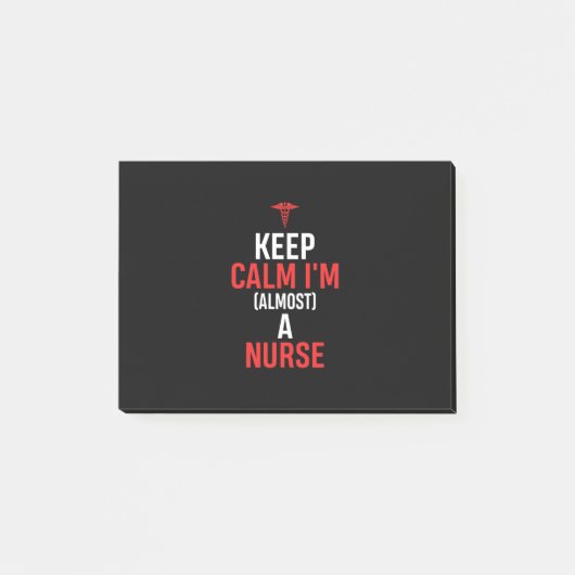 ナース贈与 | 保 Calm I Am A ナース ポストイット (正面)
