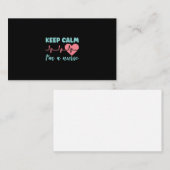 ナース贈与 | 保 Calm I Am A ナース 名刺 (正面/裏面)