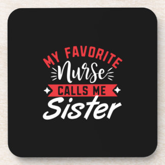 ナース贈与 |私のお気に入りのナースは妹と呼ぶ コースター