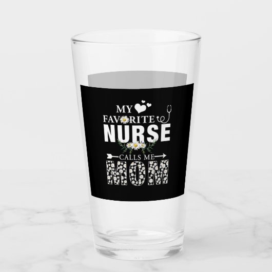 ナース贈与 |私のお気に入りのナースは母と呼ぶ タンブラーグラス (正面)
