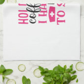 ナース贈与 |私の命のコフィーを保持 キッチンタオル (折り畳み)