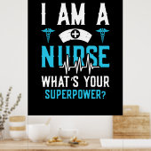 ナース贈与 |私はあなたのナースである ポスター (キッチン)