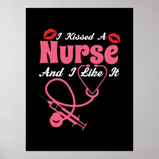ナース贈与 |私はナースにキスして好き ポスター (正面)