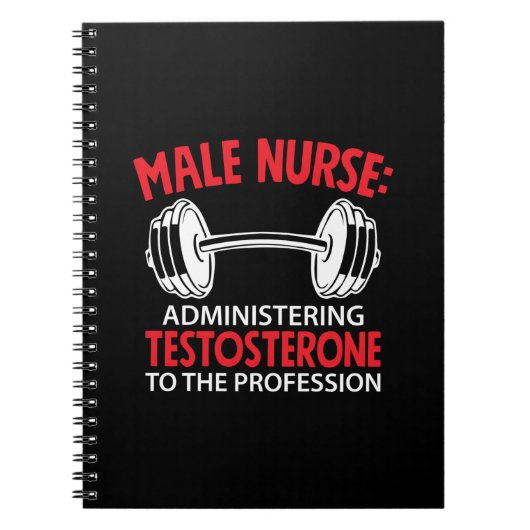 ナース贈与 |管理ナース（男性） ノートブック (正面)