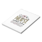 ナース贈与 |誇りを持ったすごいナース ノートパッド (回転)