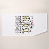 ナース贈与 |誇りを持ったすごいナース バスタオル (バスタオル)