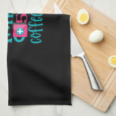 ナース贈与 | 50ナース50コーヒー キッチンタオル (四つ折り)