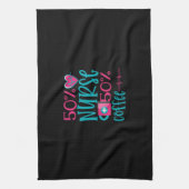 ナース贈与 | 50ナース50コーヒー キッチンタオル (縦)