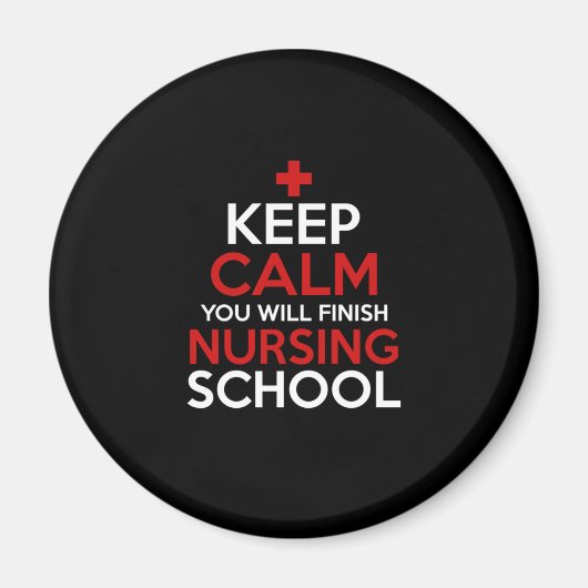ナース贈与 | Calm 保 You Will Finish マグネット (正面)