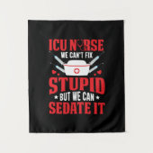 ナース贈与 | ICUナースを修正できない タペストリー (正面)
