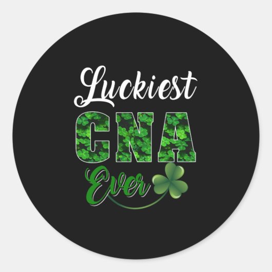 ナース贈与 | Luckkiest CNAエバーナース恋人 ラウンドシール (正面)