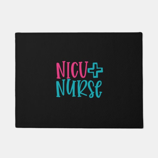 ナース贈与 | NICUナース ドアマット (正面)