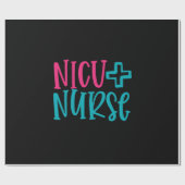 ナース贈与 | NICUナース ラッピングペーパー (フラット)