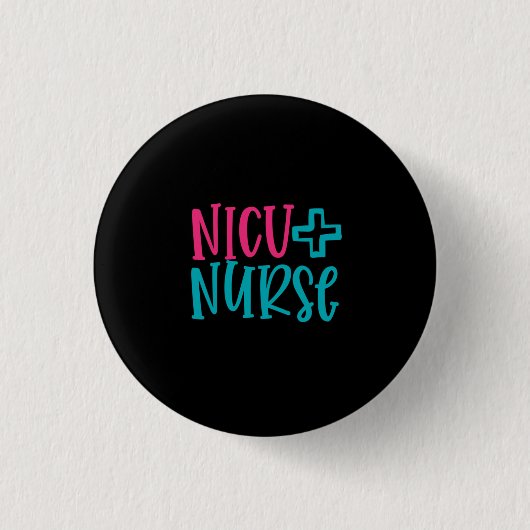 ナース贈与 | NICUナース 缶バッジ (正面)