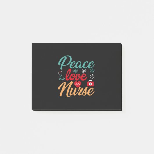 ナース贈与 | Peace Loveナース ポストイット (正面)