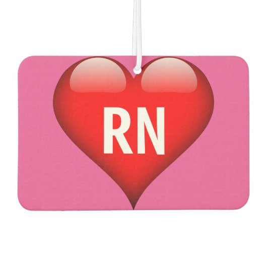 ナース車の空気清浄機 カーエアーフレッシュナー (正面)