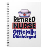 ナース退職したが正式に解雇される ノートブック (正面)