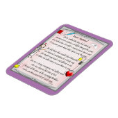 ナース退職したキャンバスアート詩byゲイル・ガベル， RN Po マグネット (左側)