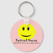 ナース退職したハッピーダンス キーホルダー (正面)