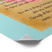 ナース退職した詩芸術ポスター – by gailg,RN ポスター (角)