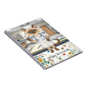 ナース退職と自分の文字 ノートブック (右側)