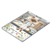 ナース退職と自分の文字 ノートブック (左側)