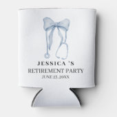 ナース退職パーティー 缶クーラー (正面)