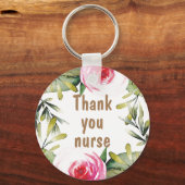 ナース退職者感謝してい除退感謝ギフト キーホルダー (正面)