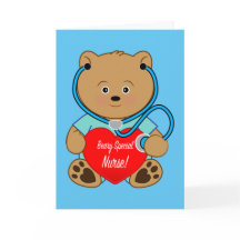 ナース退職（テディベア）