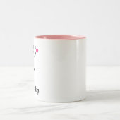 ナース週の感謝の贈り物 ツートーンマグカップ (中央)