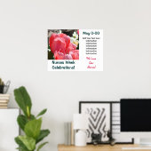 ナース週間お祝いポスター愛保育5月 ポスター (ホームオフィス)