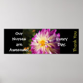 ナース週間のポスター素晴らし感謝してい ポスター (正面)