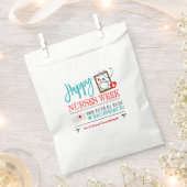 ナース週間の感謝のバッグ フェイバーバッグ (クリップ留めされた状態)