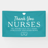 ナース週間の感謝バナーありがとうナース 横断幕 (横)