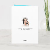 ナース週間ヴィンテージナースおもしろカード カード (裏面)