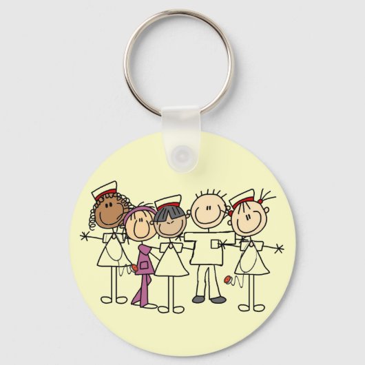 ナース週間Tシャツとギフト キーホルダー (正面)