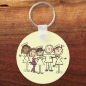 ナース週間Tシャツとギフト キーホルダー (正面)