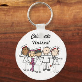 ナース週間Tシャツとギフト キーホルダー (正面)