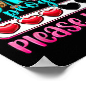 ナース進行中お待ち下さい看護学校未来 ポスター (角)